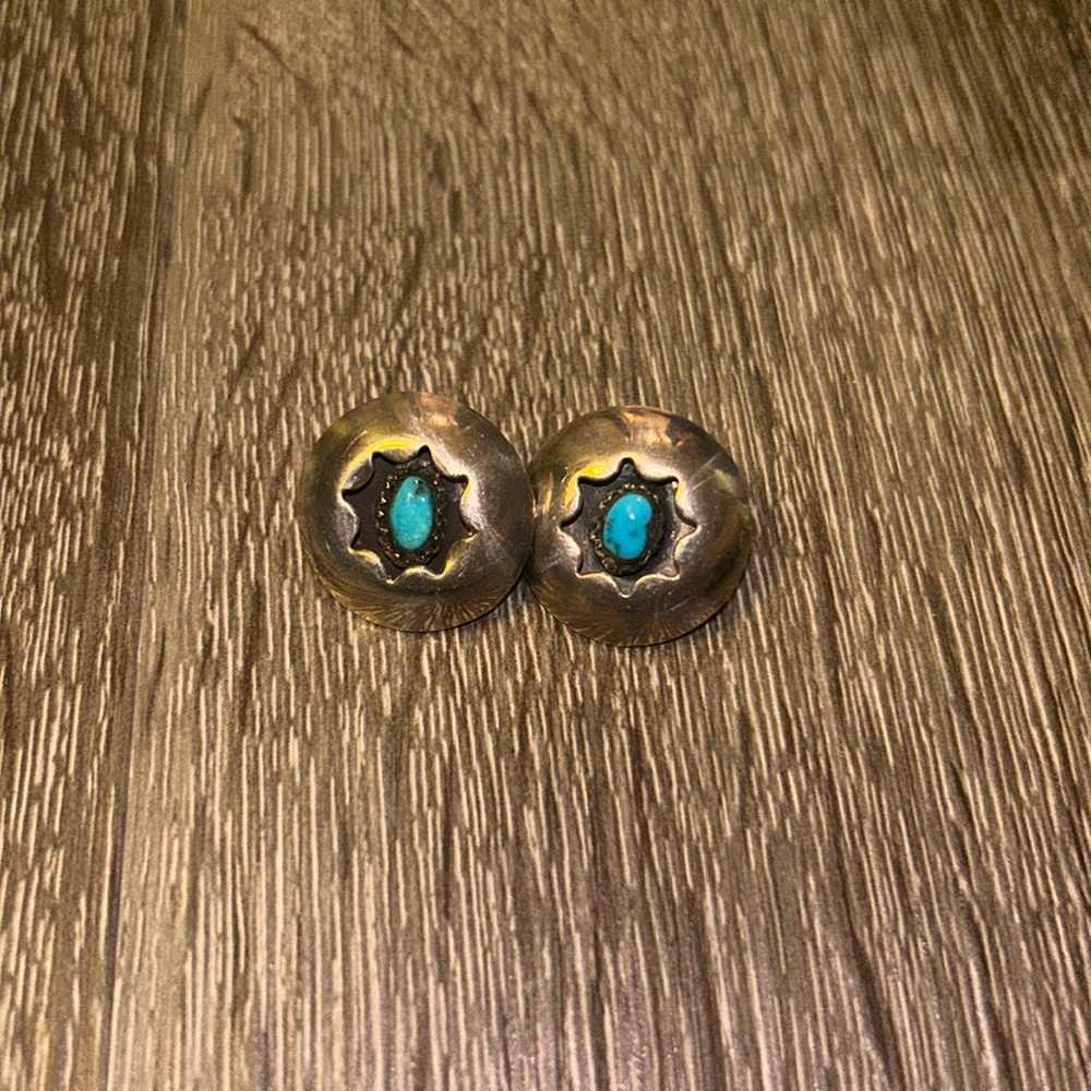 Sterling Silver Turquoise Earrings